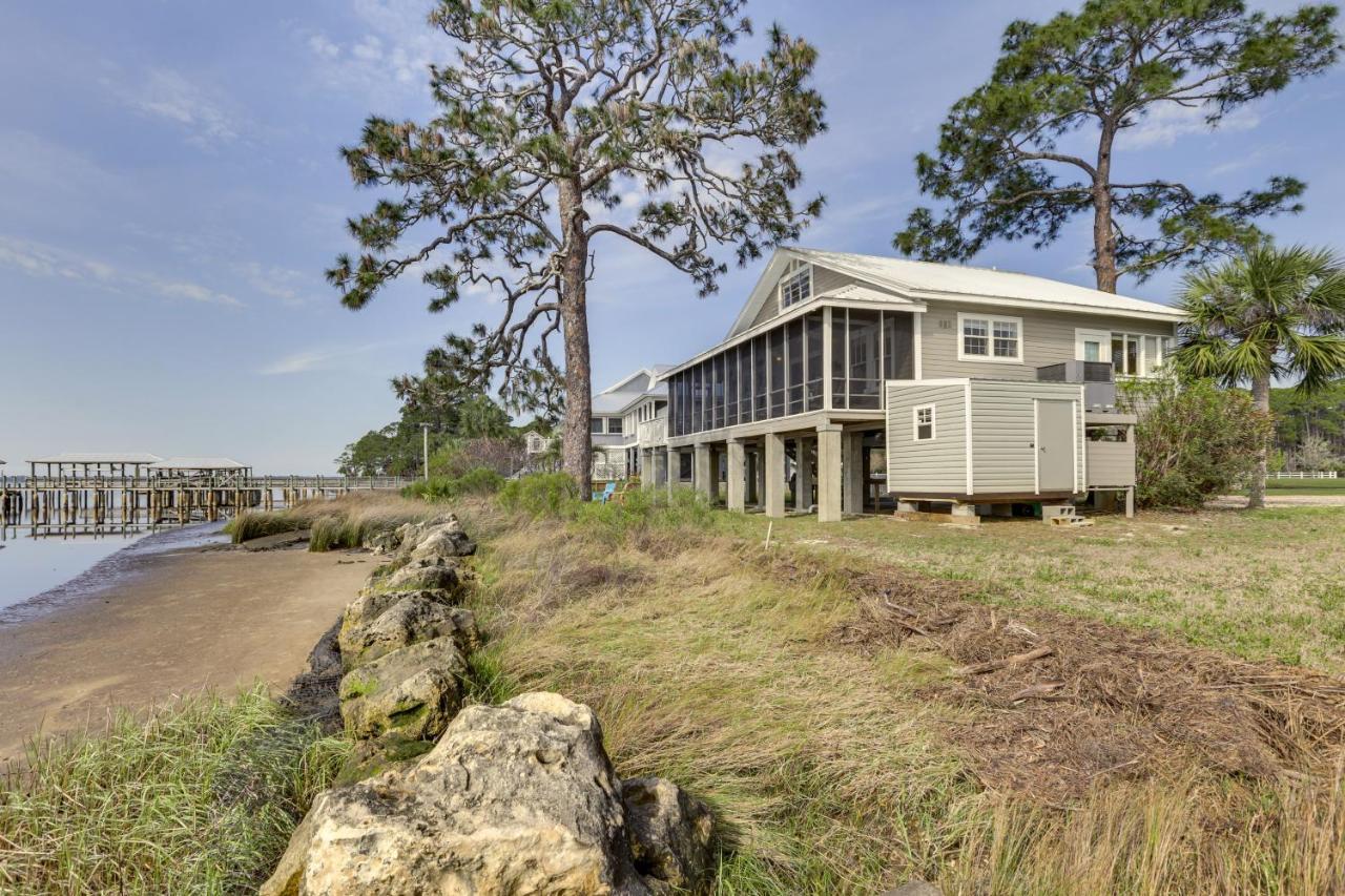 Waterfront Ochlockonee Bay Cottage With Views! Panacea Екстер'єр фото