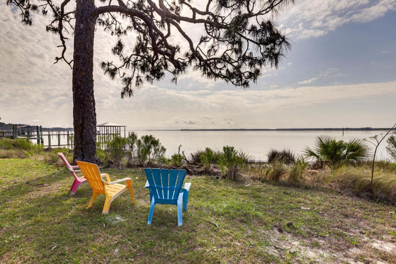 Waterfront Ochlockonee Bay Cottage With Views! Panacea Екстер'єр фото