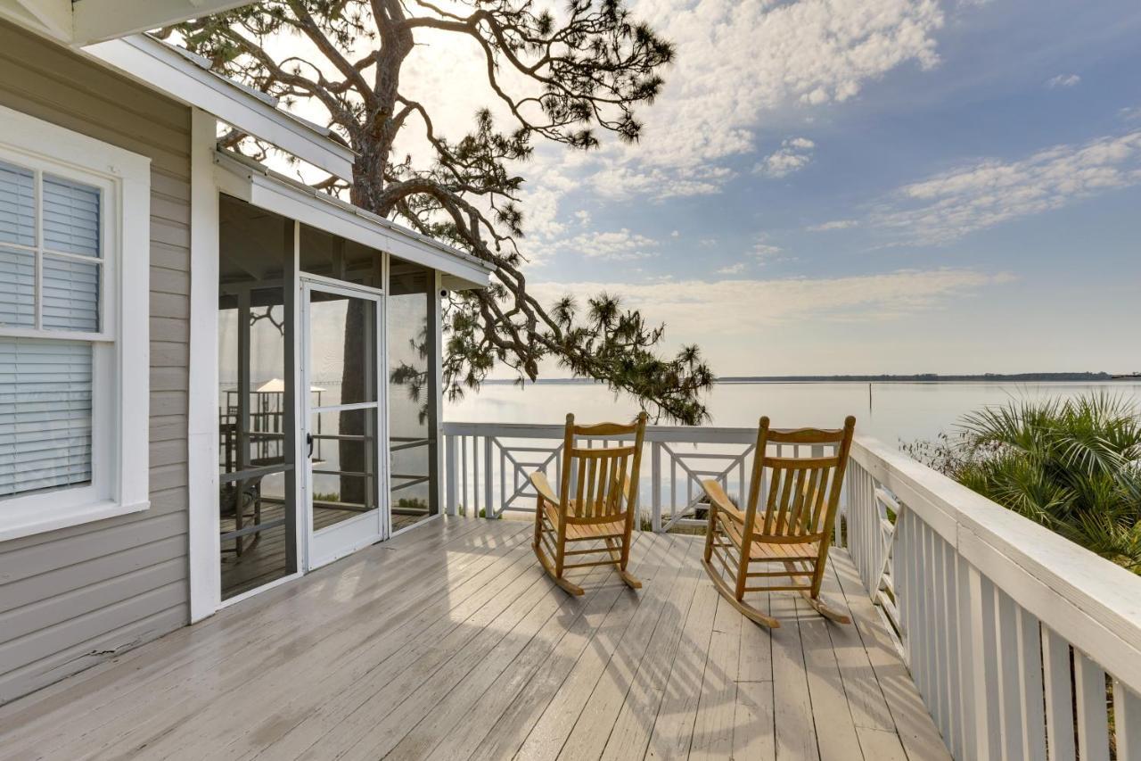 Waterfront Ochlockonee Bay Cottage With Views! Panacea Екстер'єр фото