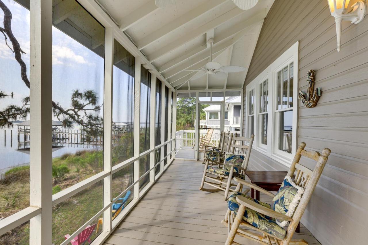 Waterfront Ochlockonee Bay Cottage With Views! Panacea Екстер'єр фото